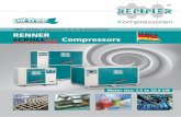 100% oil-free compressed air in its purest form RENNER ... · PDF fileRENNER Compressors 100% oil-free compressed air in its purest form Motor size: 1.5 to 22.0 kW
