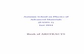 Book of ABSTRACTS - 10th International Conference on ... · PDF fileBook of ABSTRACTS . 2 Organizers: 11th Carol I Blvd, ... Ps4 R. Stanculescu The role of porosity on the functional