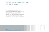 Voice and SMS in LTE - Rohde & Schwarz · PDF fileVoice and SMS in LTE White Paper This white paper summarizes the ... CSFB was already specified in 3GPP release 8, with further enhancements
