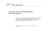 Tourism Program  · PDF fileof the vocational learning outcomes for this program to ensure that the Tourism Program Standard remains ... opportunities in ... social networks,