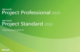Microsoft Project Professional 2010 - grobmanschwarz.de Std und Pro 2010... · Microsoft® Project Professional 2010 Microsoft ...