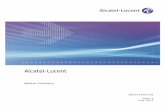 Alcatel-Lucent Master Glossary · PDF file02 July 2011 Entire manual Update manual ... Master Glossary 1353 GEM Alcatel-Lucent EML ... The Alcatel-Lucent 1678 Metro Core Connect is