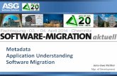 Metadata, Application Understanding, Software · PDF fileApplication Understanding Software Migration ... Repository Implement Repository ... Metadata, Application Understanding, Software