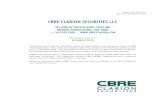 CBRE Clarion Securities LLC - Morgan Stanley · PDF fileForm ADV Part 2A Disclosure Brochure CBRE Clarion Securities LLC 201 King of Prussia Road, Suite 600 Radnor, Pennsylvania, USA