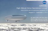 High Altitude Venus Operational Concept - NASA · PDF fileIntroduction Mission Architecture Vehicle Concept Proof of Concept ... //ntrs.nasa.gov/search.jsp?R ... Concept Proof of Concept