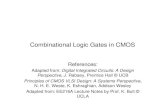 Combinational Logic Gates in CMOS - Purdue Engineeringvlsi/ECE559_Fall09/Notes/Logic... · Combinational Logic Gates in CMOS References: ... • Transistor Sizing ... • Minimum