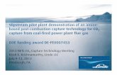 Slipstream pilot plant demonstration of an amine- based ... Library/Events/2012/CO2 Capture... · 2 The Linde Group Overview and Carbon Capture Expertise 1 Linde Engineering Technology-focused