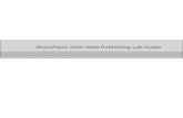 SharePoint 2010 Web Publishing - LACCD - Home Web viewWelcome to the SharePoint 2010 Web Publishing course! ... n that appears on your Windows d. ... (click on the red underlined word)