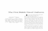 The First British Naval Uniforms - · PDF fileThe First British Naval Uniforms Text and drawings by LAWRENCE KEEBLE Lawrence Keeble is a frequent contributor to Tradition Magazine,