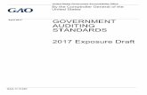 Government Auditing Standards 2017 Exposure Draft · PDF fileThe draft of the proposed changes to Government Auditing Standards, 2017 Exposure Draft, is ... Chapter 1 – Government
