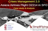 Crises Management 2.0 Asiana Airlines Flight OZ214 in   Airlines Flight OZ214 in SFO ... Source: AFP, @JohnSaeki, ... Diapositiva 1 Author: amministratore
