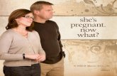 she’s pregnant. now what? - Focus on the Familymedia.focusonthefamily.com/heartlink/pdf/NowWhatBookletParents.pdf · She’s pregnant. You’re shocked. When your daughter breaks