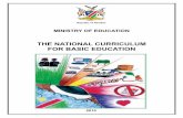 The National curriculum for basic · PDF fileThe National Curriculum for Basic Education will be supplemented by The Curriculum for Special ... 7.3 LESSON STRUCTURE 37 ... 7.9 MULTI-GRADE