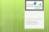CQI in Action -  · PDF fileStructure Local CQI Teams Sharing lessons learned and project updates State CQI Team Teams Agency Michigan’s MIECHV Program 5
