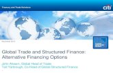 Global Trade and Structured Finance: Alternative Financing ... · PDF fileGlobal Trade and Structured Finance: Alternative Financing Options ... Implications Strategy . ... Supplier