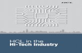 HCL in the Hi-Tech Industry - a2.mndcdn.coma2.mndcdn.com/image/upload/pc6dvcsjnngspzialx33.pdf · Design practice repertoireof IP-softwareandDSP ... DO254, BS7799 210+ global ...