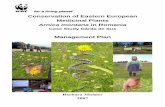 Conservation of Eastern European Medicinal Plants - …ifanos.de/landschaftsoekologie/wwf_ro/_Managenmentplan Arnica... · Conservation of Eastern European Medicinal Plants Arnica