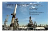 ITP Petroleum Refining: Energy Efficiency Roadmap for ... · PDF fileEnergy Efficiency Roadmap for Petroleum Refineries in California Prepared for the California Energy Commission