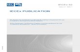 IECEx PUBLICATION - Welcome to the IECed3.0}en.pdf · IECEx PUBLICATION IECEx Equipment ... IEC Scheme for Certification to Standards relating to Equipment ... [IEC 60079-0: 2004]