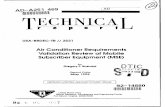 AD-A25 1 TECHNL-ICA - dtic. · PDF fileAD-A25 1 469 AD TECHNL-ICA r e p o r t USA-BRDEC-TR // 2521 Air Conditioner Requirements Validation Review of Mobile Subscriber Equipment (MSE)