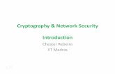 Cryptography & Network Security Introductionchester/courses/16e_cns/slides/01_Introduction.pdf · Security Studies (Research) (an ocean) Networks / Communication links Hardware System