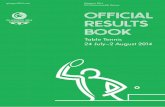 XX Commonwealth Games Official results bOOk - … TENNIS... · XX Commonwealth Games Official results bOOk Table Tennis 24 July–2 August 2014. Table Tennis Medallists by Event ...