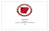 Debate III -   Web viewDebate III. Arkansas Department of Education. ... word economy. elimination of ... paradigms (e.g., tabula rasa, policy maker, hypotesting,