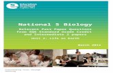 Web viewThe questions in this resource relate to the Life on EarthUnit for National 5 Biology andhave been taken from the 2011, 2012 and 2013Standard Gradeand