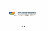 Environmental Science - Arkansas Department of · PDF file4 Environmental Science Arkansas K-12 Science Standards Arkansas Department of Education 2016. 2. Developing and using models