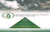 Emergency Management Program Strategic Plan 2015 Strategy.pdf · Emergency Management Program Strategic Plan 2015 ... community. Both the Russellville and Ozark ... 1.5 Research and