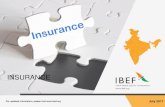 INSURANCE - IBEF · PDF fileThe domestic life insurance industry registered 22.55 per cent growth for new business premium in financial ... Max Life Birla Sun life Reliance life Others