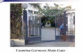 Yasmina Garment Main Gate Yasmina In Brief.pdf · produce and sell 125000 Guy Laroche shirts to the ... 12. our persistent trials to service our clients through offering the ... n