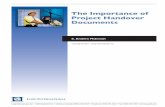 S. Andrew McIntosh - Long  · PDF fileS. Andrew McIntosh. The Importance of Project Handover Documentation S. Andrew McIntosh ... Control Systems data,