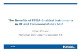 The Benefits of FPGA-Enabled Instruments in RF and ... · PDF fileThe Benefits of FPGA-Enabled Instruments ... 200 MHz LVDS Digital ... The Benefits of FPGA-Enabled Instruments in