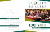 Ecocity World Summit 2019 - Brochure Update 01-06-16 · PDF file\ 2^ - %2 EcocityA % N .. Prepared by the Ecocity World Summit Bid Committee World Summit has been held. We look forward