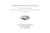 Indiana Board of Accountancy - IN.gov · PDF file3 INDIANA BOARD OF ACCOUNTANCY July 2015 Edition TABLE OF CONTENTS INDIANA CODE § 25-2.1 – Accountants Chapter 1. Title and Definitions