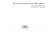 Environmental studies Environmental Studies - · PDF fileEnvironmental studies v Secretary’s message The Environmental Studies Syllabus and this Teacher Guide build upon the skills