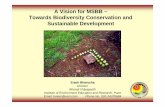 A Vision for MSBB – Towards Biodiversity Conservation and ...maharashtrabiodiversityboard.gov.in/assets/Nagpur-Presentation.pdf · Towards Biodiversity Conservation and Sustainable
