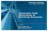 NGC Automatic Code Generation -   · PDF filecode generation for 6DOF, guidance and control 2003 First flight of X-47A using automatic code generation