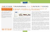 BETTER TRAINING for SAFER FOOD - Choose your …ec.europa.eu/chafea/documents/food/newsletter/btsf-newsletter-may... · BETTER TRAINING for SAFER FOOD ... BTSF e-learning platform