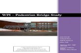 WPI – Pedestrian Bridge Study · PDF fileWPI – Pedestrian Bridge Study. i ... AASHTO’s LRFD Bridge Design Specifications and ADA Standards for ... Arch Bridge Analysis Tables