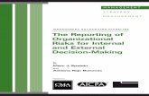 Reporting of Organisational Risks for Internal and ... · PDF fileSTRATEGY MEASUREMENT The Reporting of Organizational Risks for Internal and External Decision-Making By Marc J. Epstein