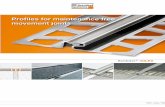 Schlüter - · PDF fileEKSA Schlüter®-DILEX-BWA provides a flexible connection between tiled surfaces and existing coverings or struc-tures, such as door and window frames