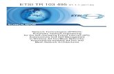 ETSI TR 103 495 V1.1 · PDF fileETSI TR 103 495 V1.1.1 (2017-02) Network Technologies (NTECH); Automatic network engineering ... J. Kielthy, A. Liakopoulos, A. Kousaridas, M. Duault,