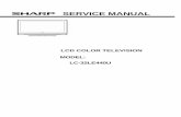 SERVICE MANUAL - - LCD & LED TV Repair Tips-Training ... · PDF file1 contents safety precaution important service saf ety precau tion