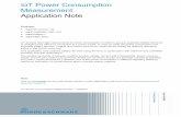 1MA281 IoT Power Consumption Measurement - Rohde & · PDF fileThe fol- lowing voltage and ... power adapter and DUT, ... Application Note IoT Power Consumption Measurement ─ 1MA281