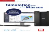 BENCHMARKING Simulationfor theMassescdn.comsol.com/offers/Simulation_for_the_Masses_COMSOL_Dell_In… · fluid dynamics (CFD) ... (SSD) OS Windows 7 Pro Windows 7 Pro Software COMSOL