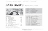 INFORMATION FÜR MEDIENPARTNER JOSH SMITH - …m2-music.com/m2/wp-content/uploads/2015/03/Josh_Smith_OverYour… · neben Joe Bonamassa und kirk fletcher wirkt der großartige grammy-gewinner