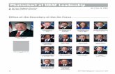 Photochart of USAF Leadership - Air Force Magazine Documents/2009... · Photochart of USAF Leadership General Counsel ... Charles R. Henderson Director, ... Scott AFB, Ill. Commander