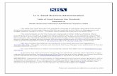 U. S. Small Business · PDF fileS. Small Business Administration Table of Small Business Size Standards Matched to ... Cacao Beans 500 311352 Confectionery Manufacturing from Purchased